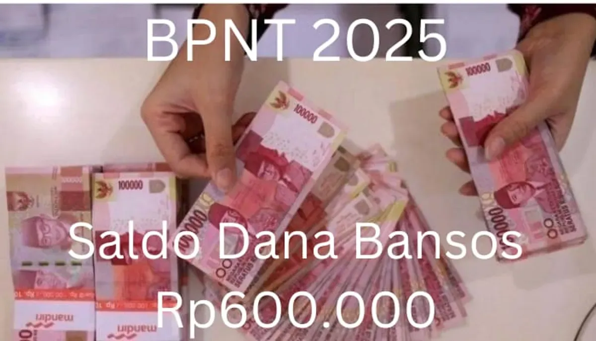 Saldo dana bansos Rp600.000 dari subsidi BPNT 2025 telah cair di 3 Rekening KKS ini. (Sumber: Poskota/Gabriel Omar Batistuta)