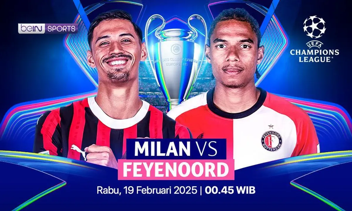 Link live streaming AC Milan vs Feyenoord. (Sumber: Vidio)