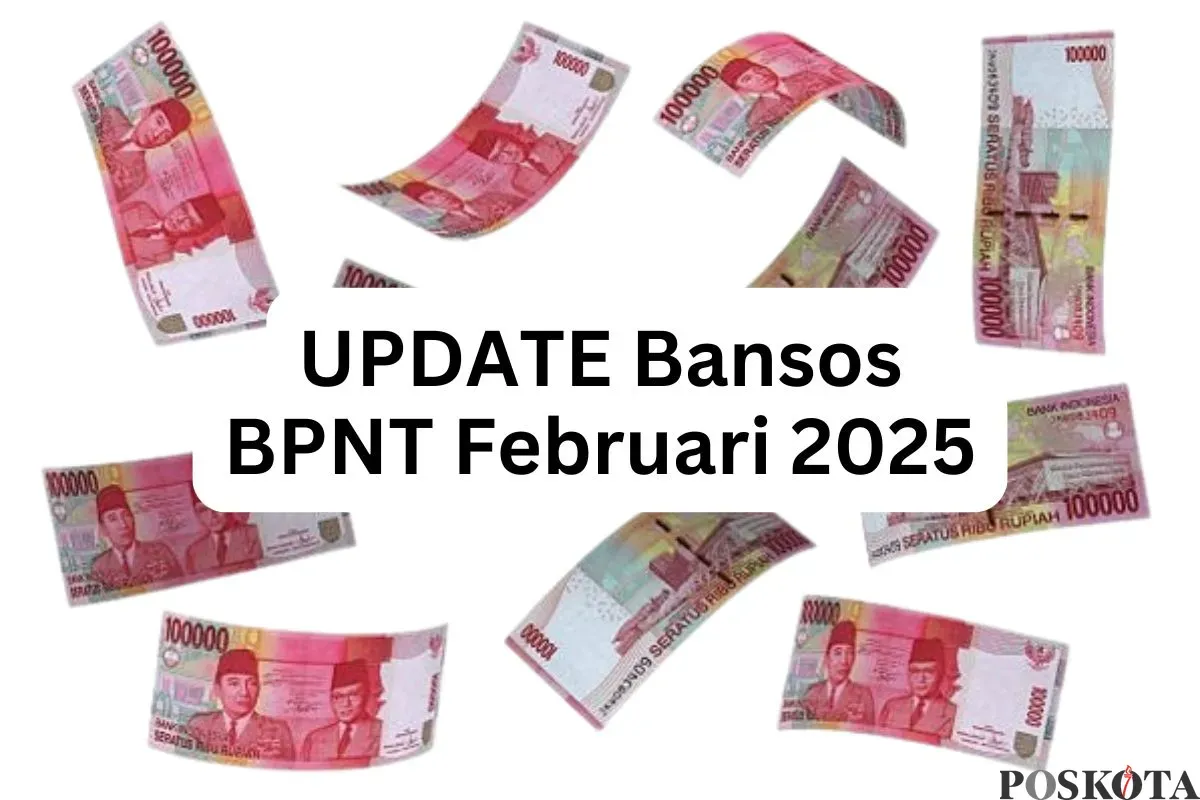 Info terbaru pencairan bansos BPNT Februari 2025. (Sumber: Poskota/Arip Apandi)