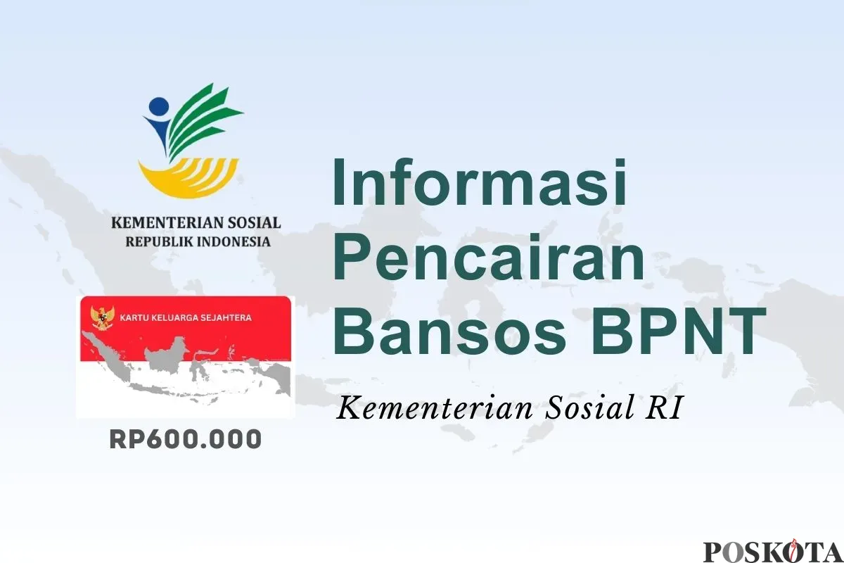 Informasi pencairan saldo dana bansos BPNT 2025. (Sumber: Poskota/Della Amelia)