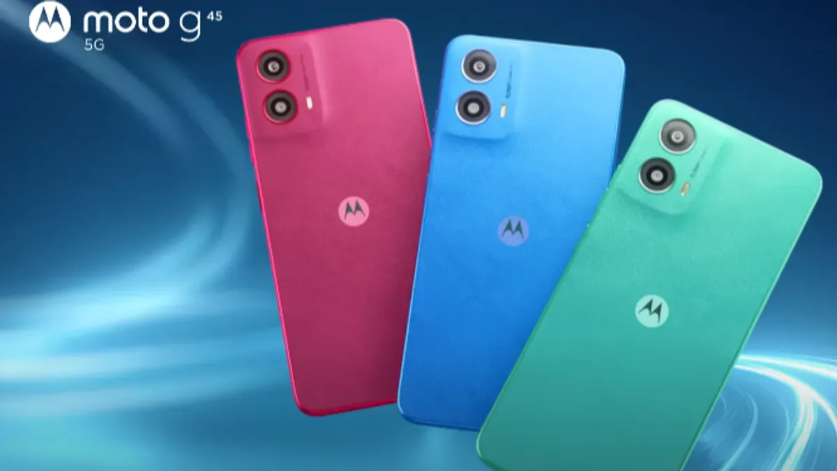 Spesifikasi dan harga smartphone Motorola G45 5G. (Sumber: Pinterest)