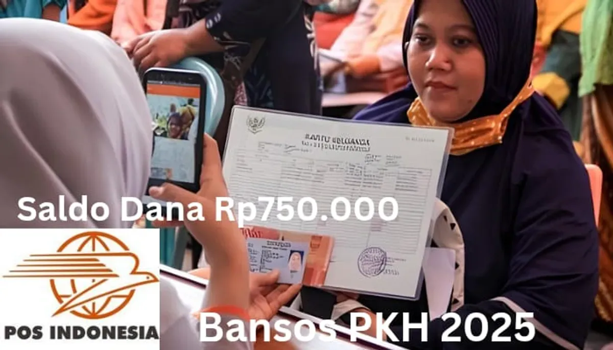 NIK e-KTP dan KK atas nama Anda tercatat di SIKS-NG sebagai penerima saldo dana Rp750.000 dari subsidi bansos PKH 2025 via Pos Indonesia. (Sumber: Poskota/Gabriel Omar Batistuta)