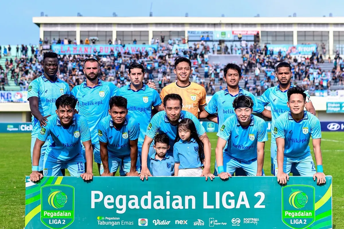 Skuad Persela Lamongan di kompetisi Liga 2 2024 - 2025. (Sumber: Instagram @perselafc)