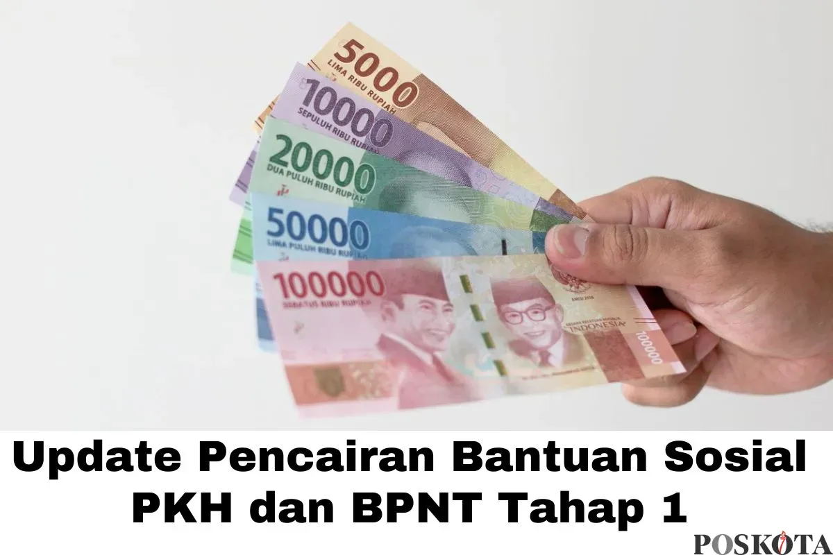 Info terbaru pencairan bansos PKH dan BPNT tahap 1. (Sumber: Poskota/Arip Apandi)