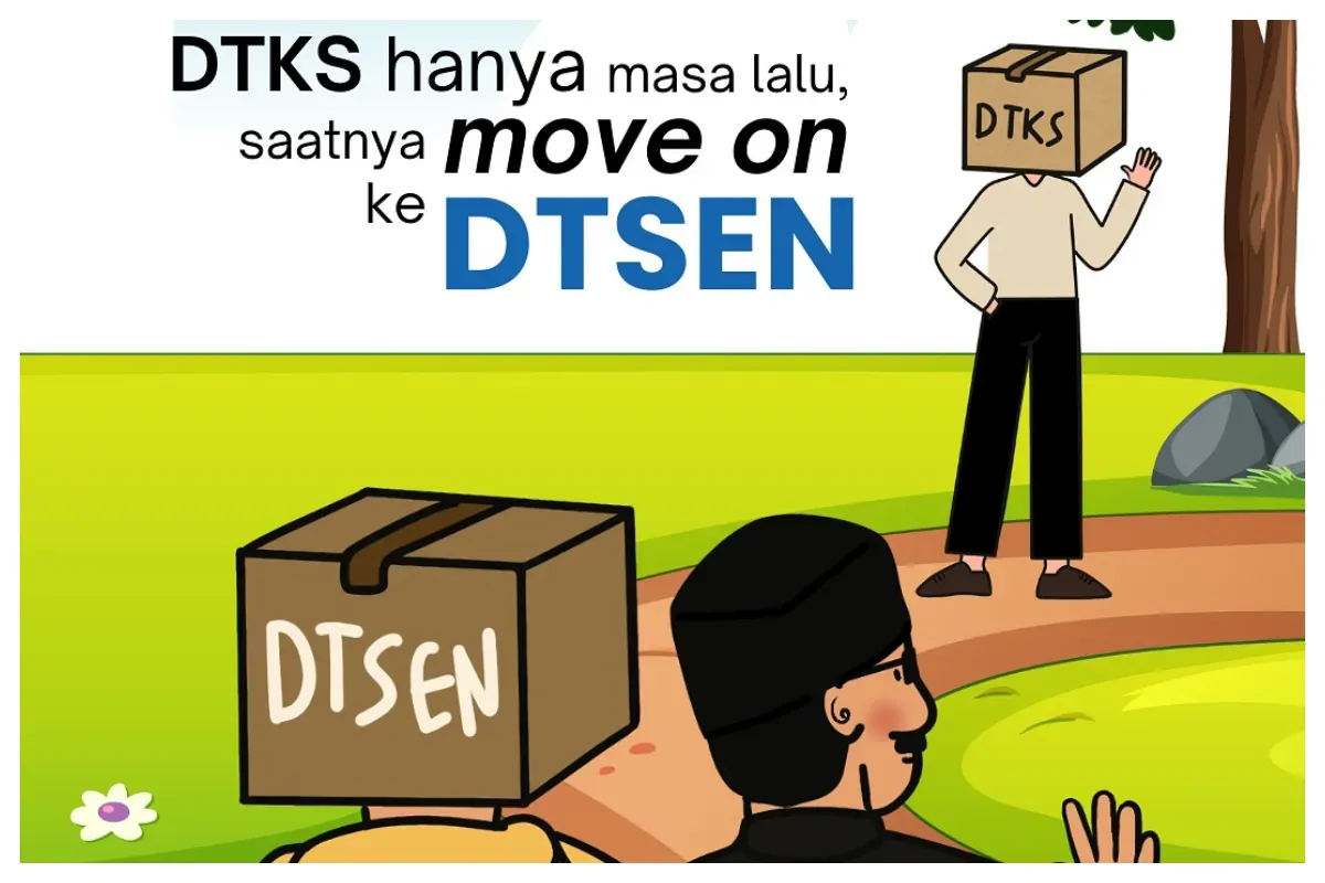 Perpindahan acuan data ke DTSEN, pastikan data diri valid untuk terima bansos. (Sumber: Instagram/@kemensosri)