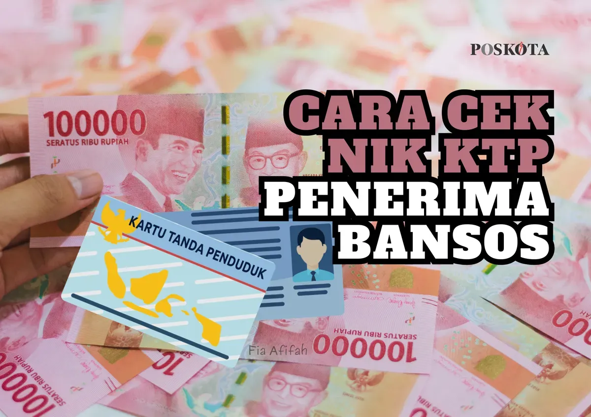 Ikuti cara cek NIK KTP enerima bansos BPNT untuk memastikan data resminya dari pemerintah. (Sumber: Poskota/Fia Afifah)