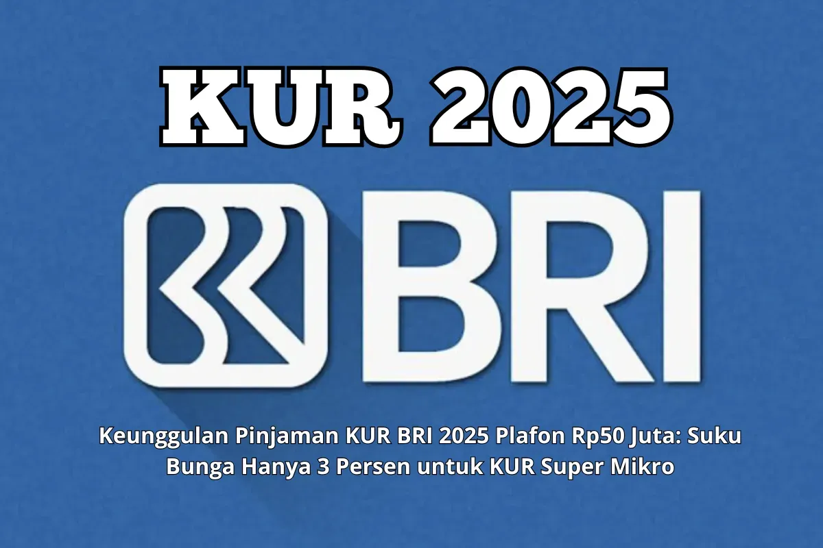 Tabel Pinjaman KUR BRI 2025 (Sumber: Poskota/Yusuf Sidiq)