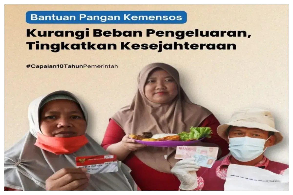 bantuan BPNT 2025 sudah cair dengan nominal sebesar Rp600.000 (Sumber: Kemensos)