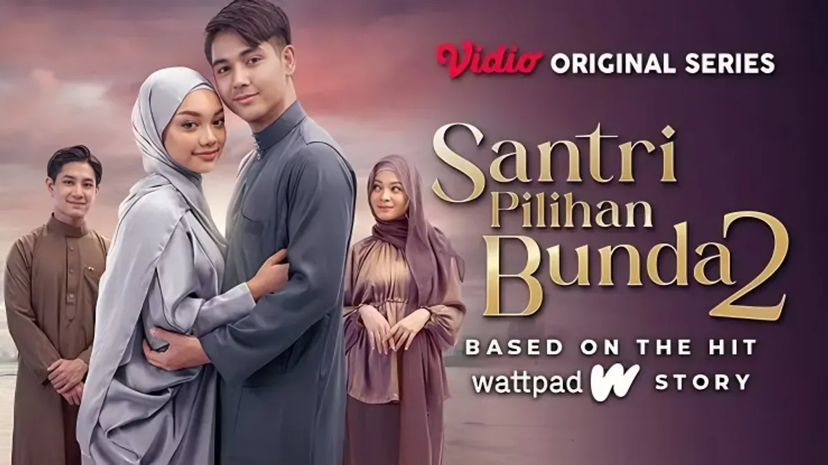 Poster trailer Santri Pilihan Bunda 2 di Vidio. (Sumber: Pinterest)