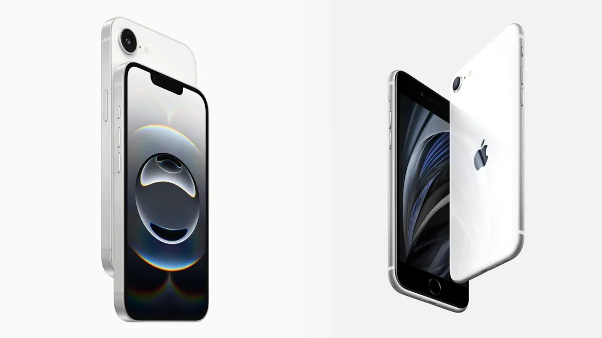 Desain elegan iPhone 16e dengan layar Super Retina XDR OLED 6,1 inci. (Sumber: Doc/Apple)