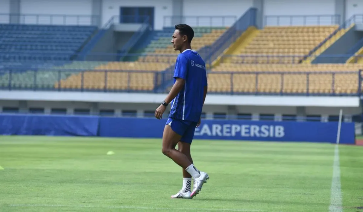 Penyerang sayap Persib, Beckham Putra. (Foto: persib.co.id)