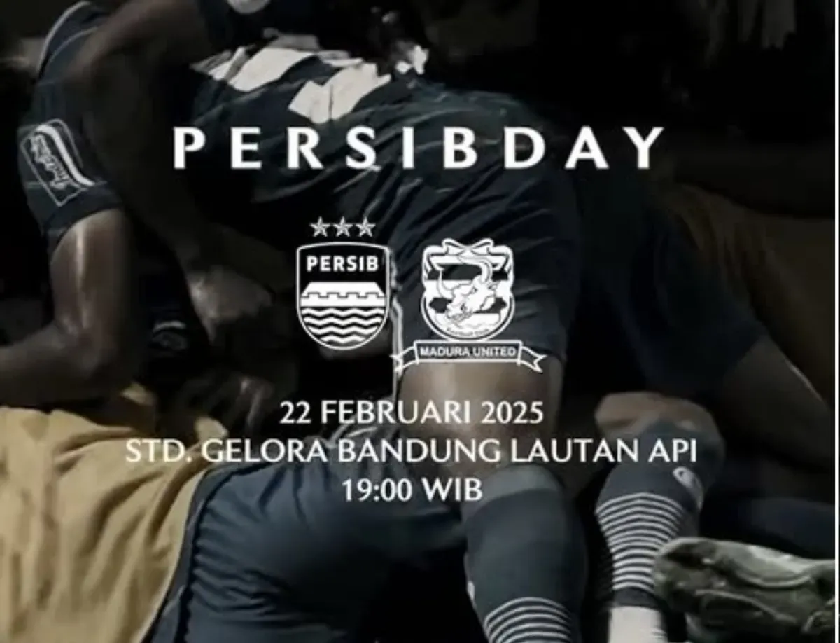 Pekan ke-24 BRI Liga 1 2024/2025 akan menghadirkan duel menarik antara Persib Bandung dan Madura United pada Sabtu, 22 Februari 2024. (Sumber: Official Persib)