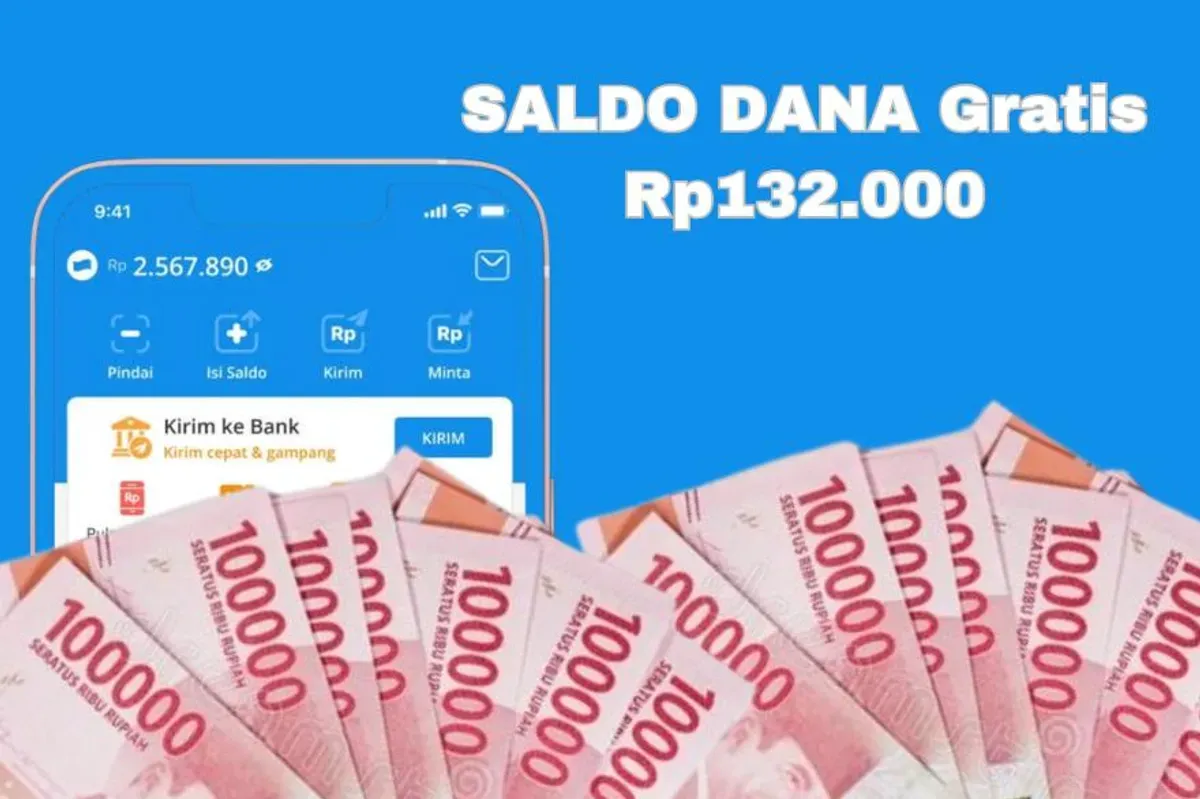 Cara klaim saldo DANA Gratis Rp132.000 masuk dompet elektronik setiap hari dari aplikasi penghasil uang. (Sumber: Poskota/Syania Nurul Lita Baikuni)