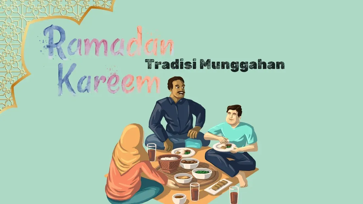 Makna tradisi munggahan menjelang bulan puasa Ramadhan. (Canva)