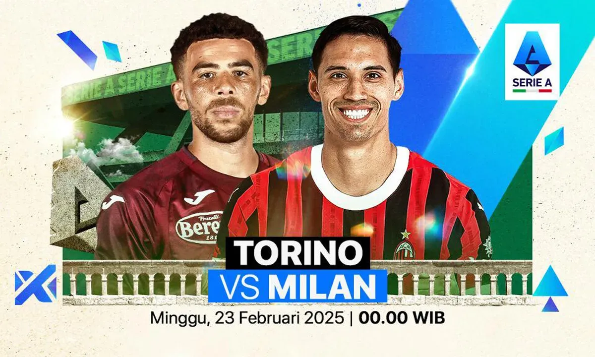 Link live streaming Torino vs AC Milan. (Sumber: Vidio)