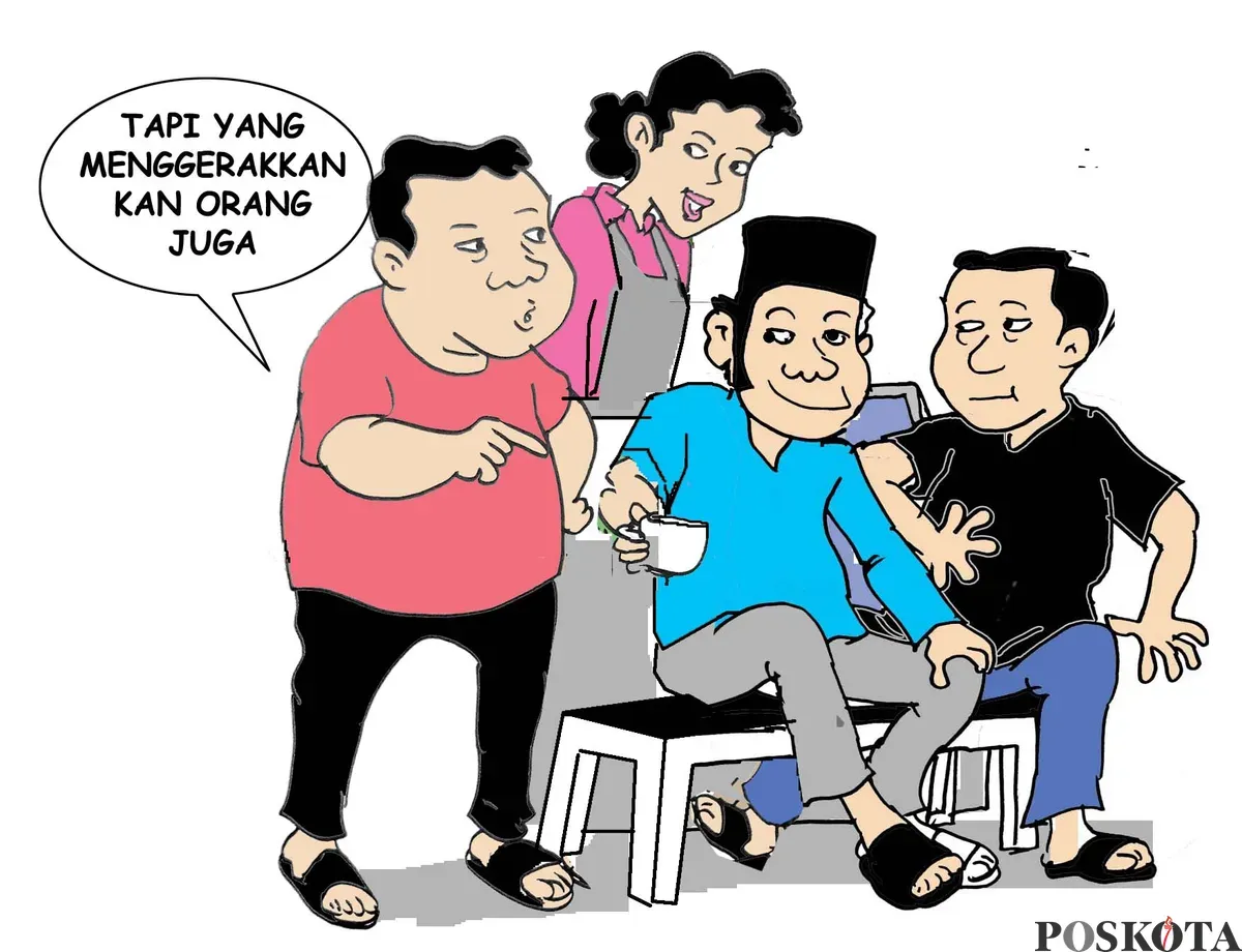 Obrolan Warteg: Musuh Utama Pemilu (Sumber: Poskota/ Yudhi Himawan)