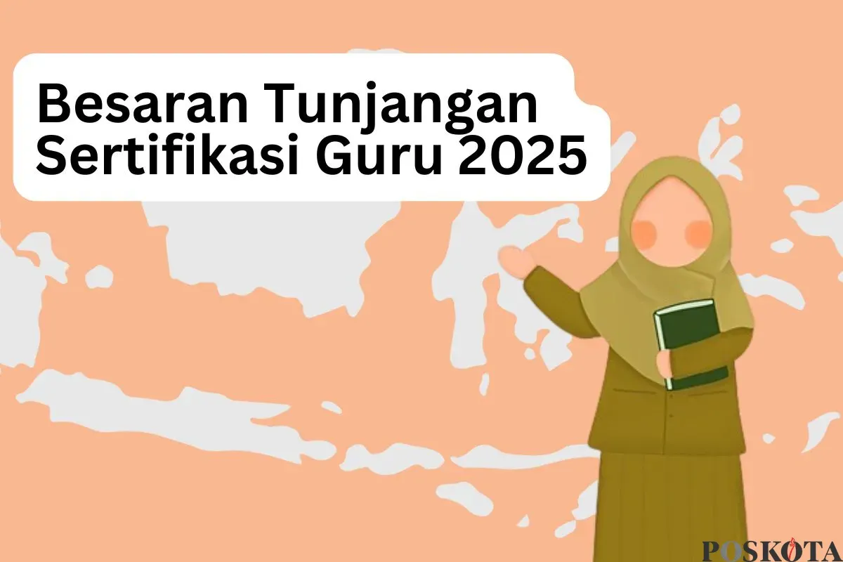 Info terbaru terkait besaran tunjangan sertifikasi guru 2025. (Sumber: Poskota/Arip Apandi)