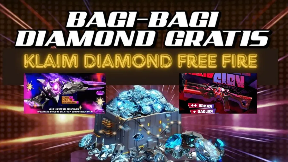 Kode Redeem Free Fire berhadiah skin senjata SG2 dan diamond FF gratis. (Garena Indonesia)