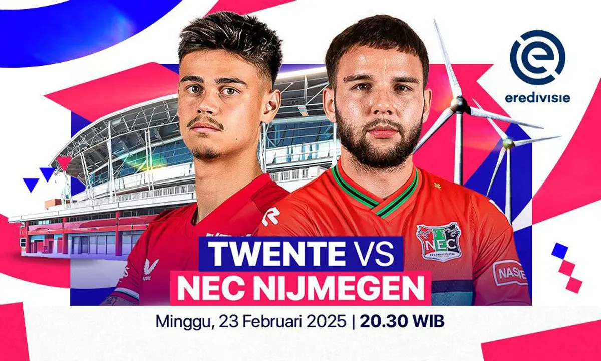 Link live streaming FC Twente vs NEC Nijmegen. (Sumber: Vidio)