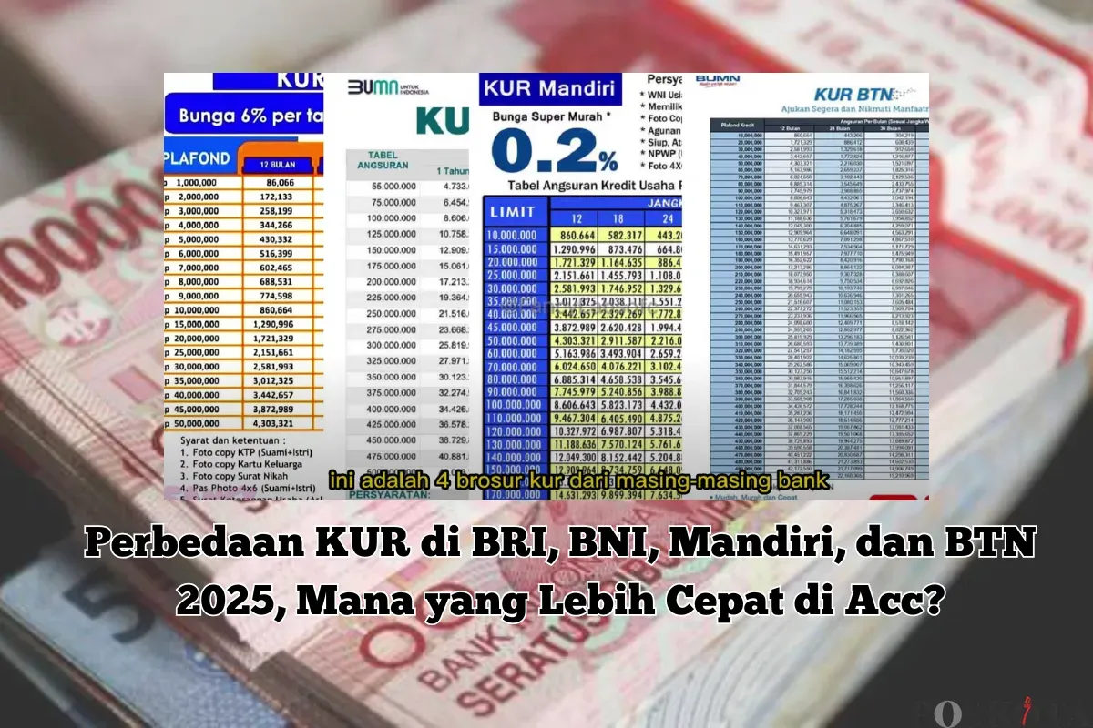 Plafon pinjaman KUR 2025 bervariasi, mulai dari Rp50 juta hingga Rp500 juta. Sesuaikan dengan kebutuhanmu! (Sumber: Poskota/Yusuf Sidiq)