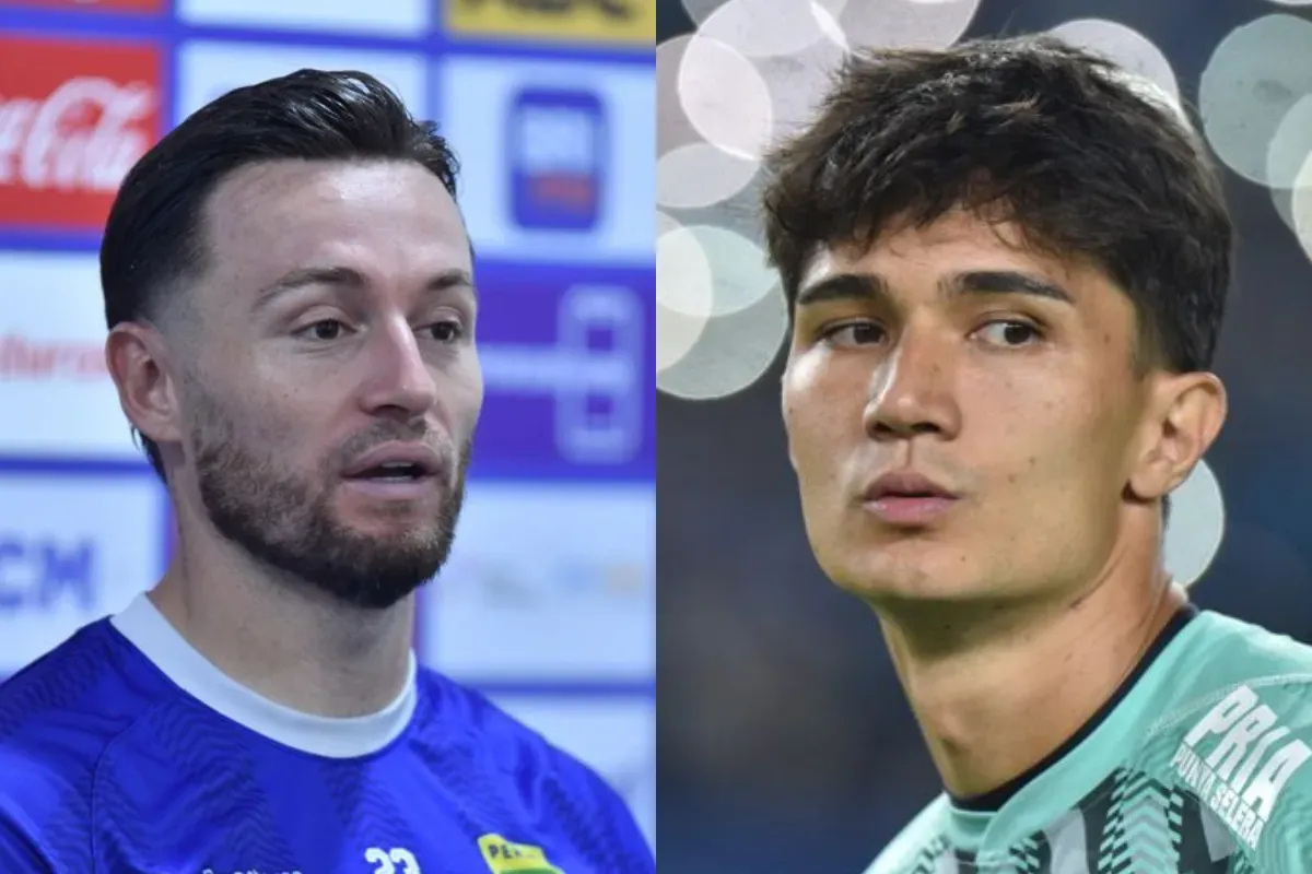 Marc Klok dan Kevin Mendoza pilih fokus lawan Persebaya Surabaya. (Sumber: Persib Official)