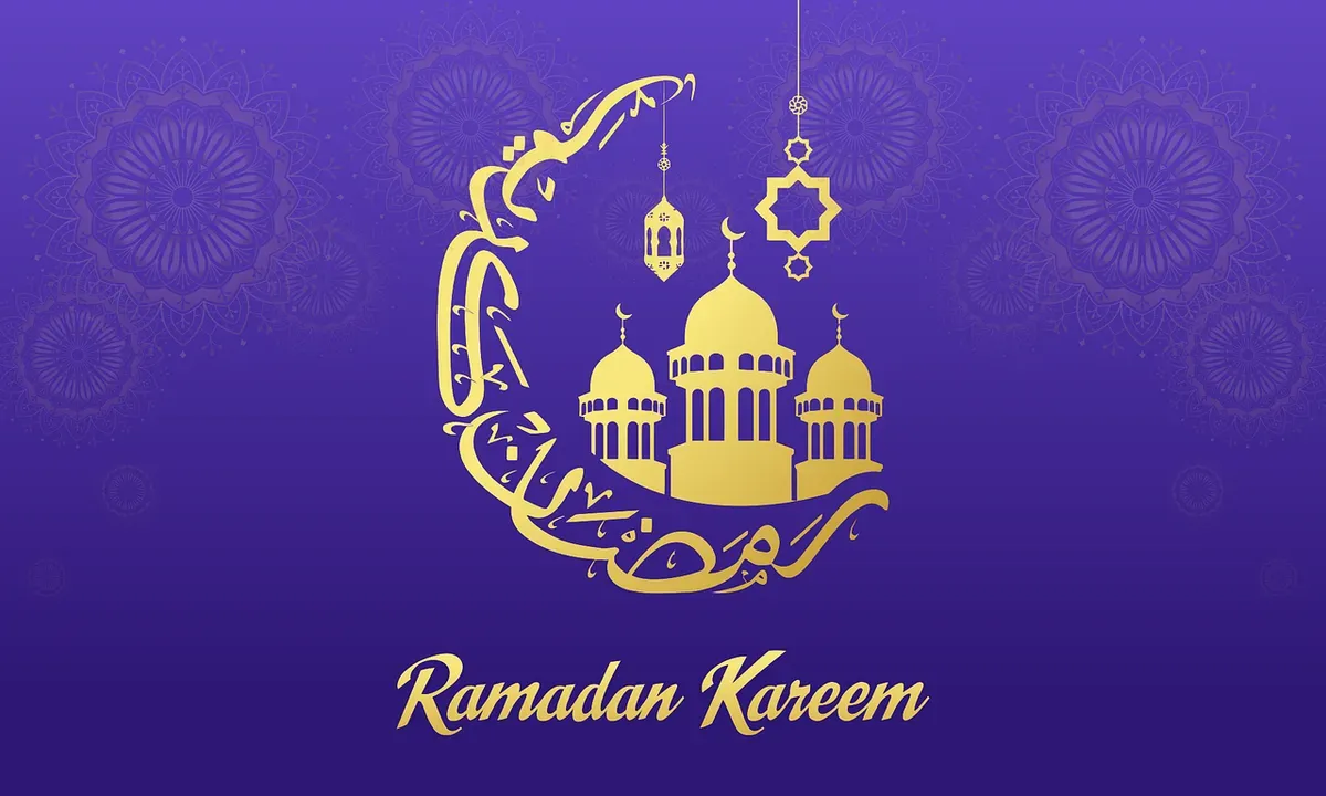 Poster menyambut bulan Ramadan 2025 terbaru dan gratis. (Sumber: Pixabay/sanimdesigns)