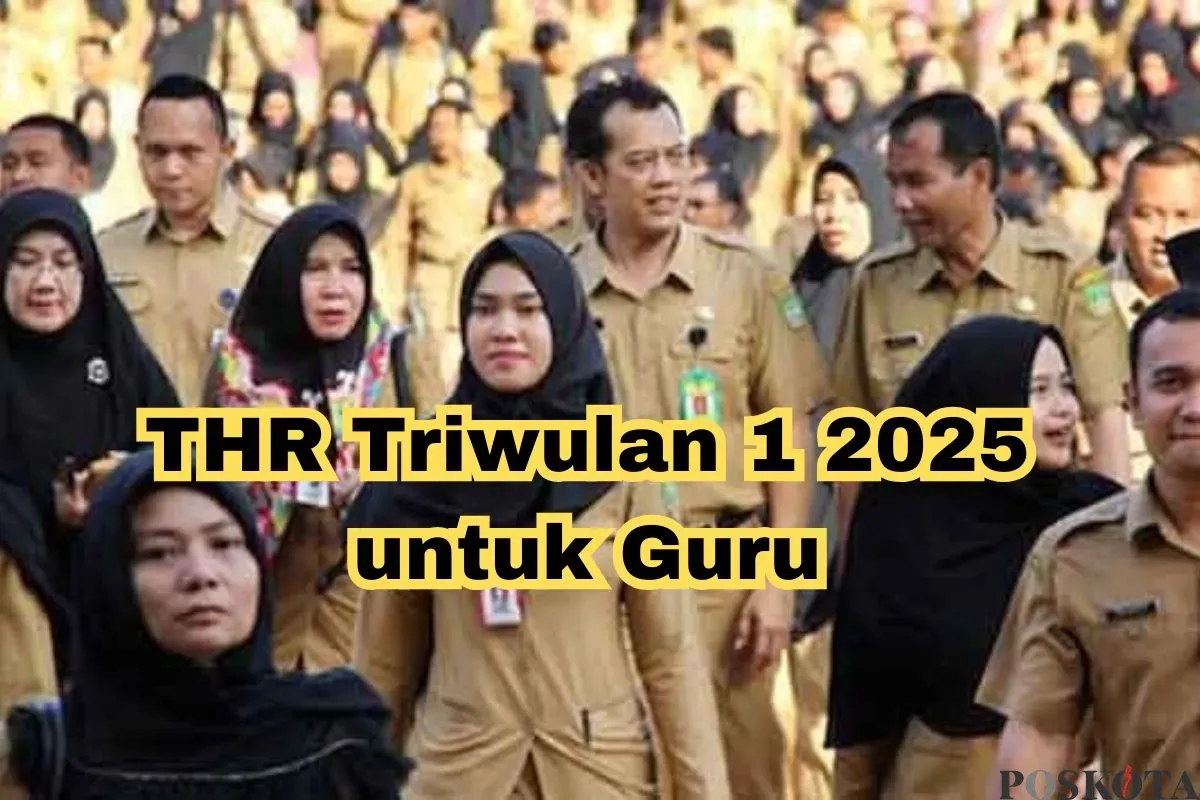 Info terbaru terkait jadwal pencairan THR untuk guru. (Sumber: Poskota/Arip Apandi)