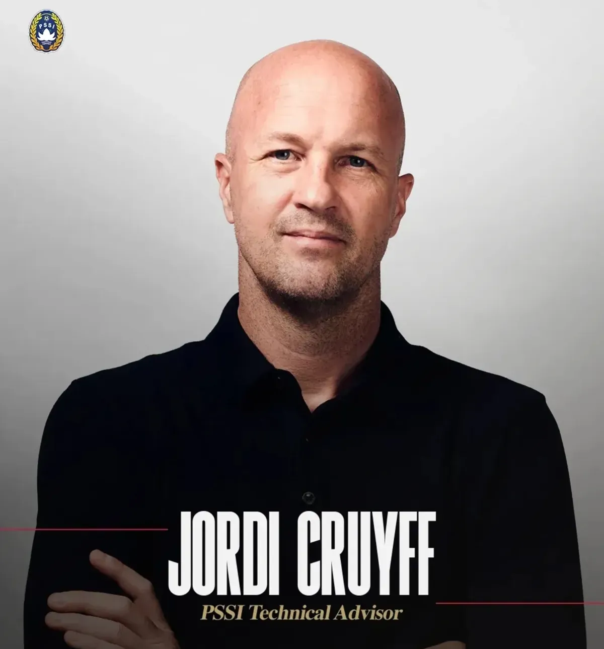 Persatuan Sepak Bola Seluruh Indonesia (PSSI) resmi menunjuk Jordi Cruyff sebagai penasihat teknis Timnas Indonesia. (Sumber: Dok PSSI)