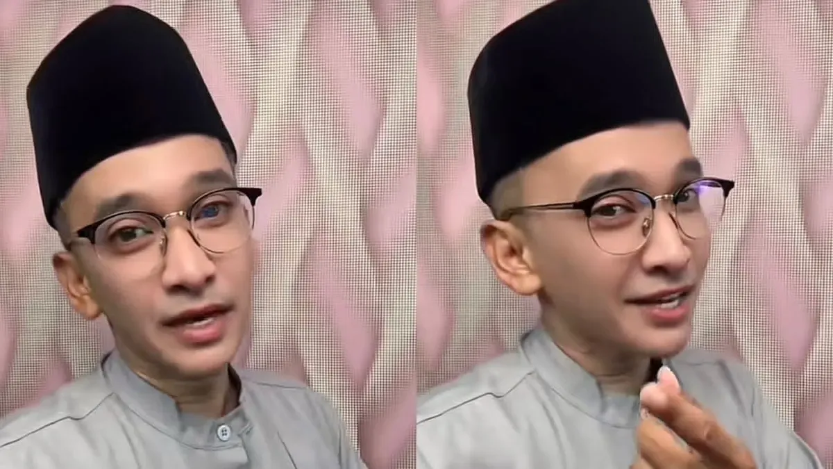 Unggahan video TikTok terbaru Ruben Onsu saat mengenakan baju koko dan penci. (Sumber: TikTok :@rubenonsuofficial)