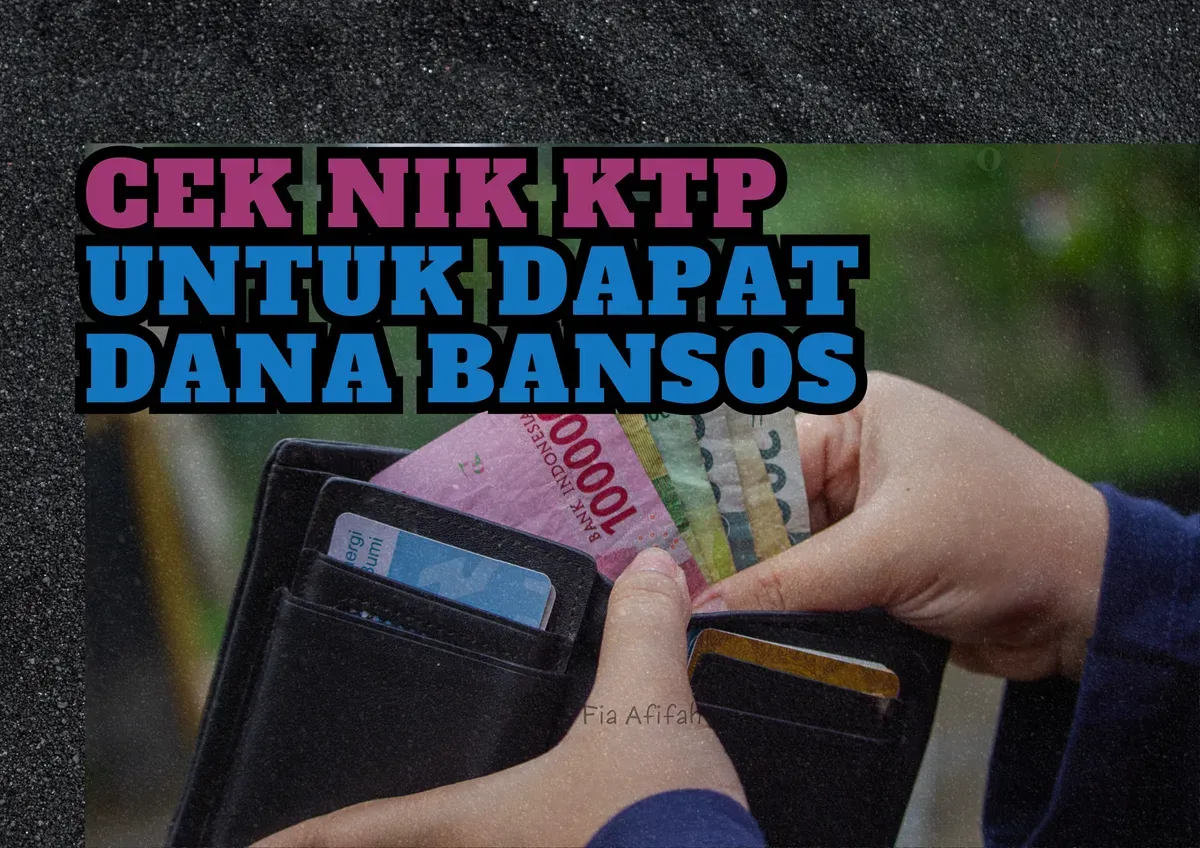 Ikuti cara cek NIK KTP untuk memastikan diri sebagai penerima bansos Kemensos. (Sumber: Pexels/Ahsanjaya)