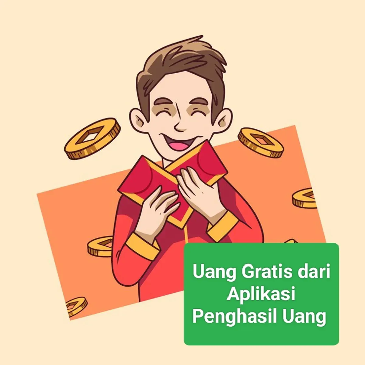 Dapatkan uang gratis dari aplikasi penghasil uang. (Sumber: Freepik)