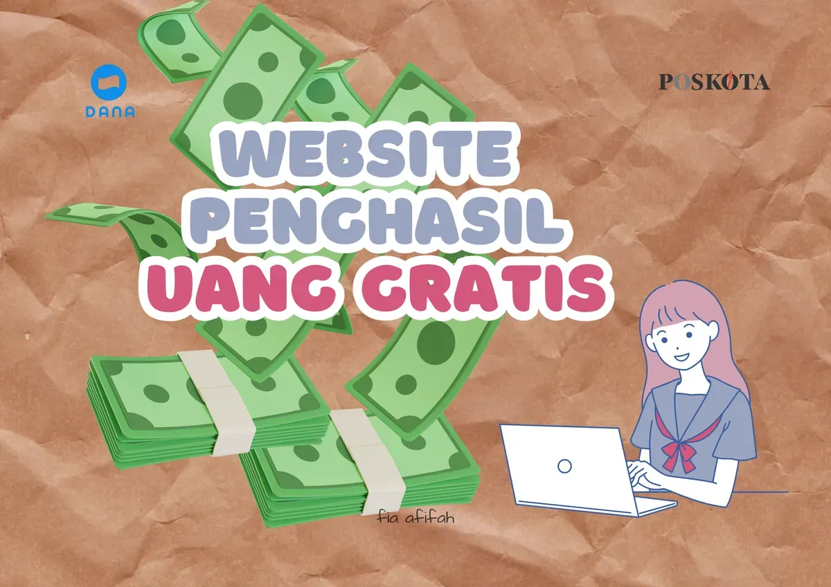 Coba website penghasil uang ini untuk mendapatkan saldo DANA gratis yuk. (Sumber: Rittacoco Creative Lab)