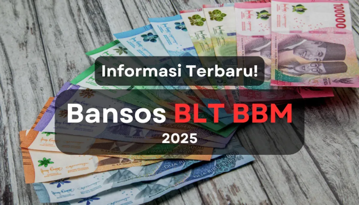 Informasi terbaru penyaluran bansos BLT BBM 2025. (Sumber: Poskota/Aldi Harlanda Irawan)