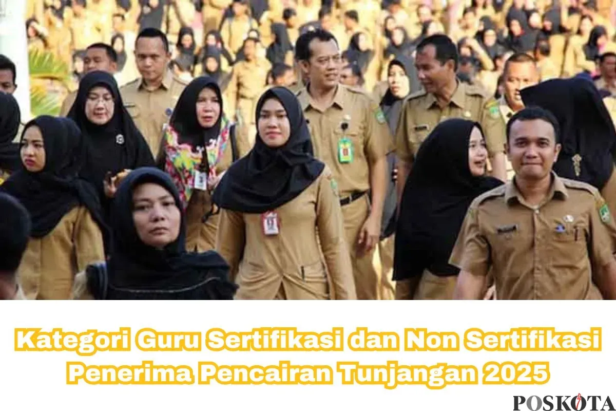 Informasi terbaru terkait pencairan THR bagi guru sertifikasi dan non-sertifikasi. (Sumber: Poskota/Arip Apandi)