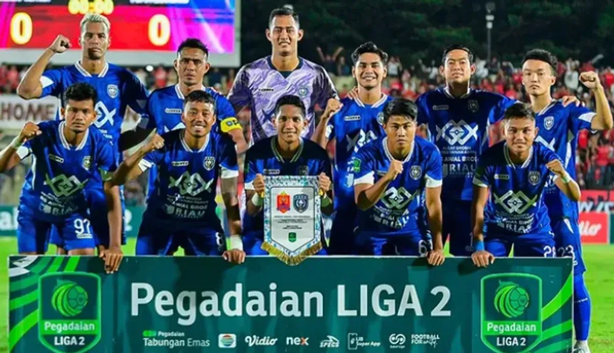 PSPS Pekanbaru dipastikan bertahan di Liga 2 Indonesia musim depan. (Sumber: Instagram/@pspsriau)