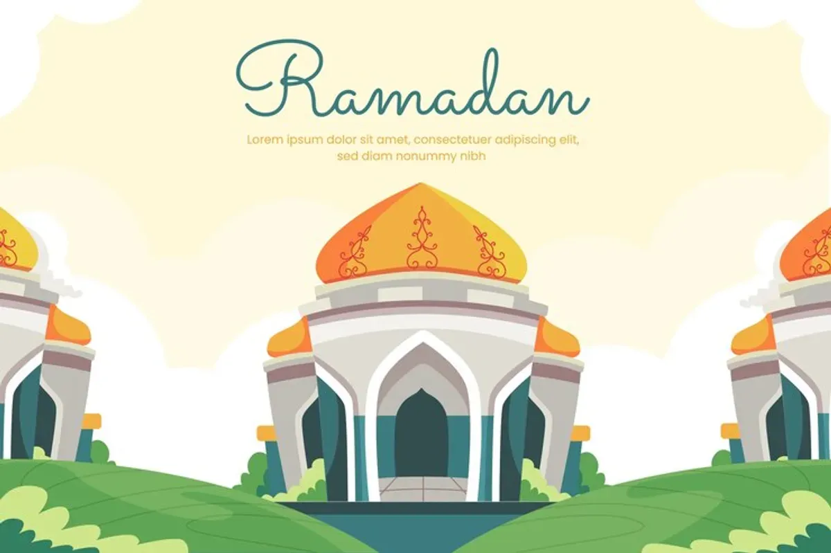 Contoh Khutbah Jumat tentang Menyambut Bulan Suci Ramadhan. (Sumber: Freepik)