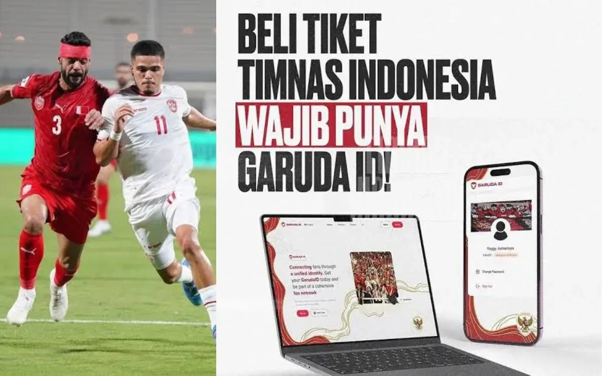 Cara registrasi Garuda ID buat beli tiket pertandingan Timnas Indonesia. (Sumber: PSSI)