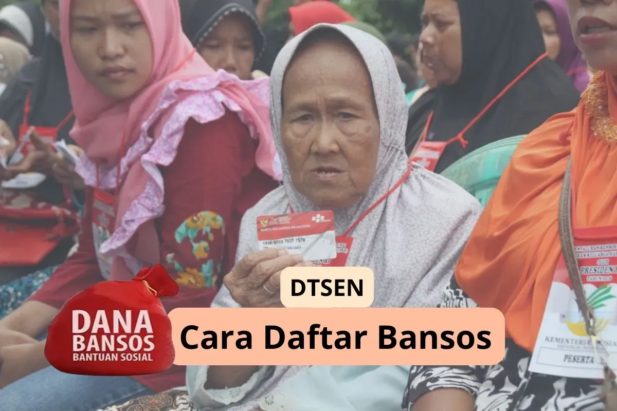 Cara daftar DTSEN untuk mendapatkan berbagai program bansos. (Sumber: Kemensos/Syifa Luthfiyah)