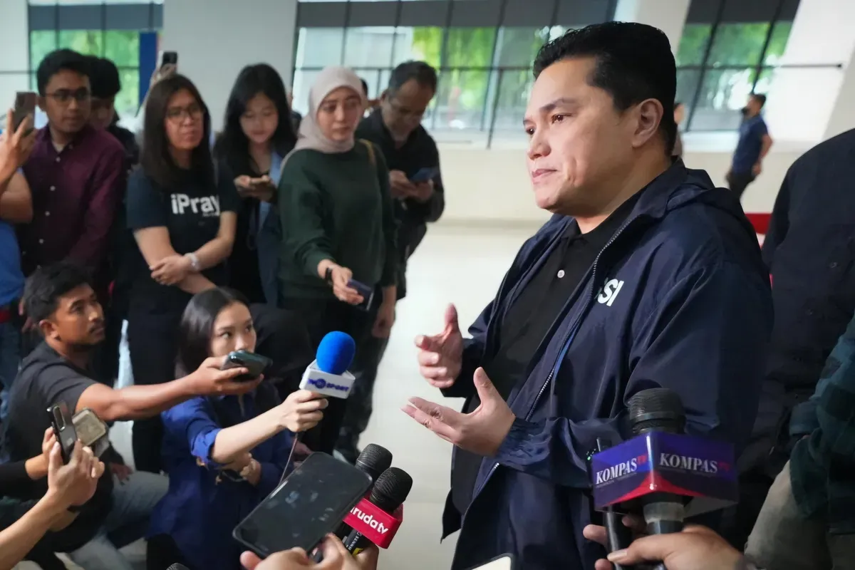 Rasa optimisme Erick Thohir di Indonesia mampu lolos ke putaran final Piala Dunia.(Sumber: X/ Erick Thohir)