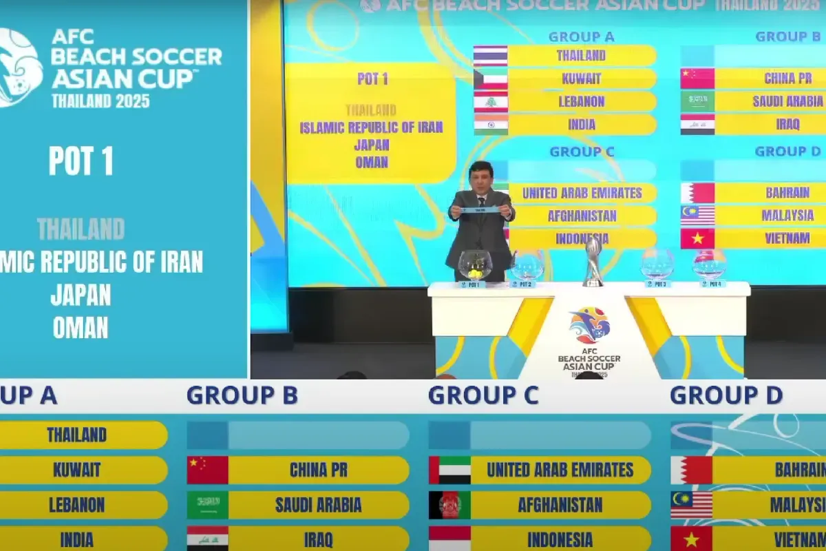 Tim Indonesia bertekad memberikan kejutan di AFC Beach Soccer Asian Cup 2025. (Sumber: YouTube/@Timnas Garuda Team)