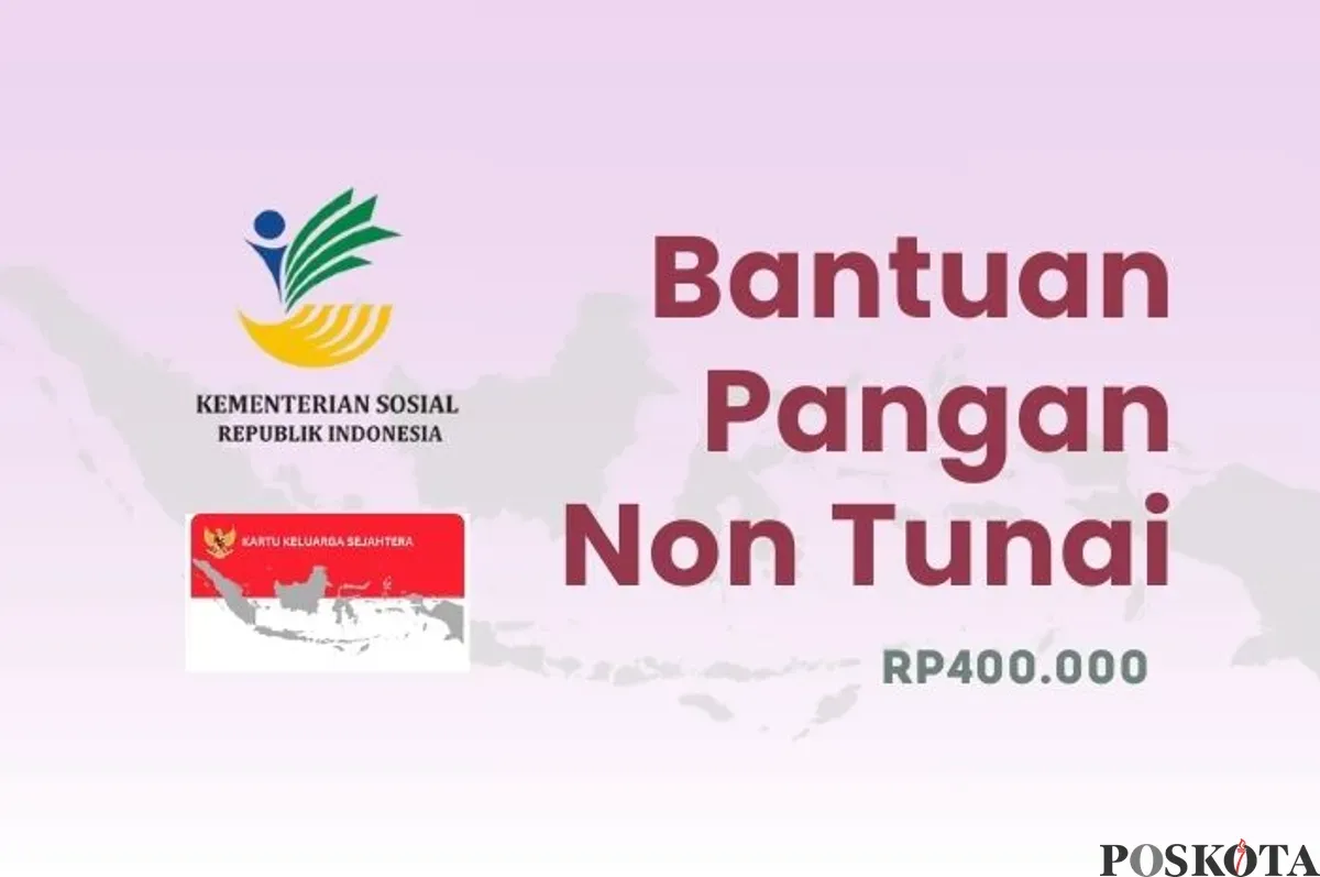 Ada saldo dana bansos BPNT sebesar Rp400.000 untuk KPM. (Sumber: Poskota/Della Amelia)