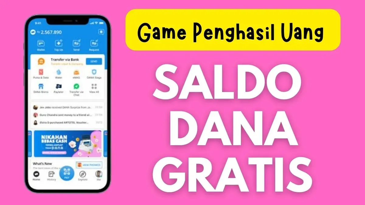 Baru main sekali, saldo DANA langsung nambah Rp66.000. Simak trik mudahnya di sini. (Poskota/Neni Nuraeni/DANA)