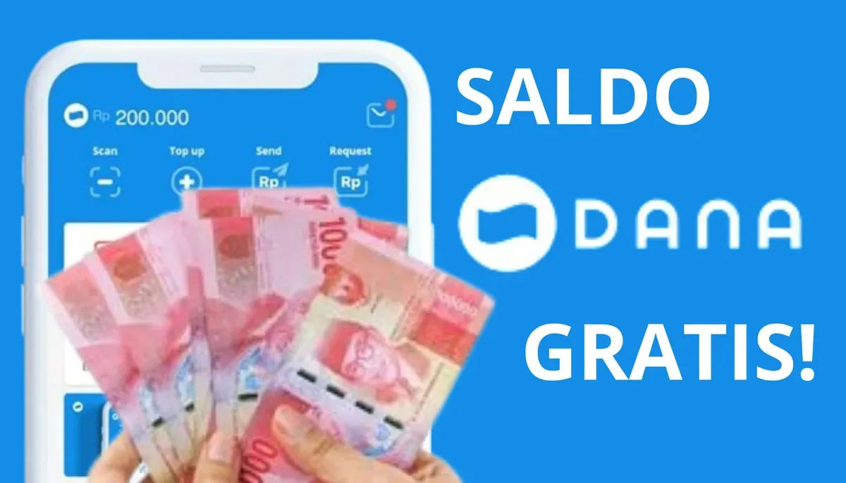 Raih saldo DANA gratis Rp275.000 dari aplikasi penghasil uang ini. (o: Poskota/Nur Rumsari)