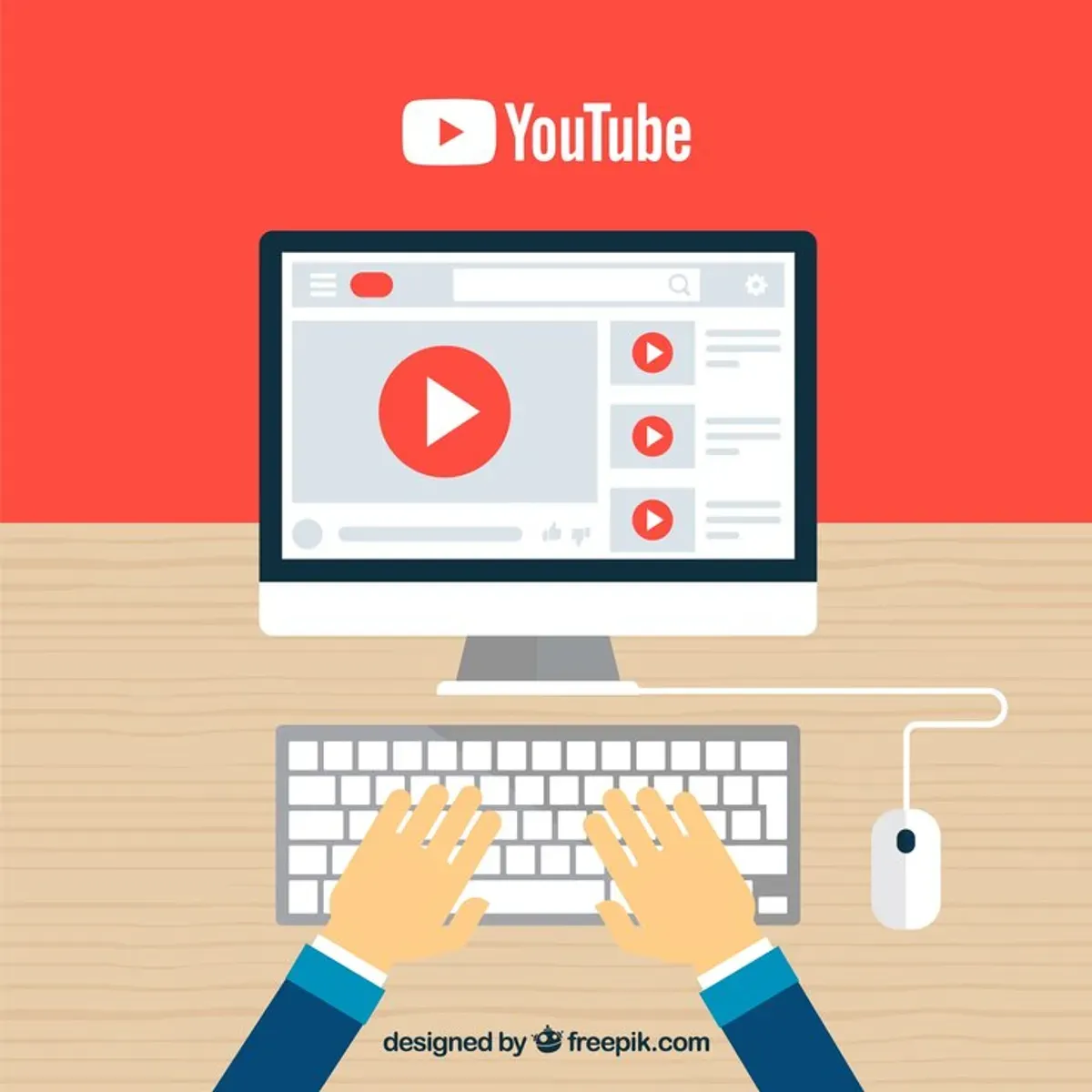 Cara menghasilkan uang gratis dari YouTube. (Sumber: Freepik)