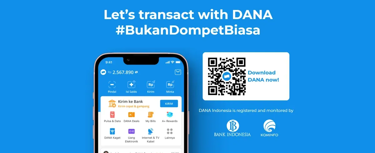 Cara Hubungkan Rekening Bank ke DANA (Sumber: DANA/DANA ID)