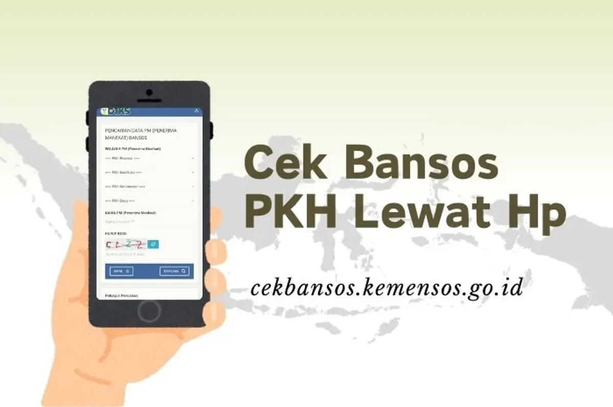 KPM dapat mengecek bansos PKH secara mandiri menggunakan hp. (Sumber: Poskota/Della Amelia)