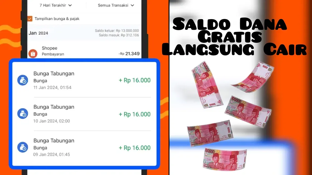 Daftar Pakai Nomor WA Bisa Klaim Saldo Dana Gratis Rp100.000, Begini Caranya (Foto: Edit Tangkapan Layar Aplikasi SeaBank/Resi Siti Jubaedah)