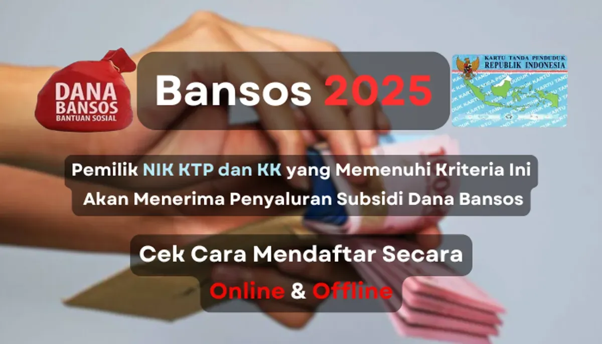 Pemilik NIK KTP dan KK yang memenuhi kriteria persyaratan ini, dapat menerima penyaluran subsidi dana bansos PKH dan BPNT, cek selengkapnya! (Sumber: Poskota | Foto: Aldi Harlanda Irawan)