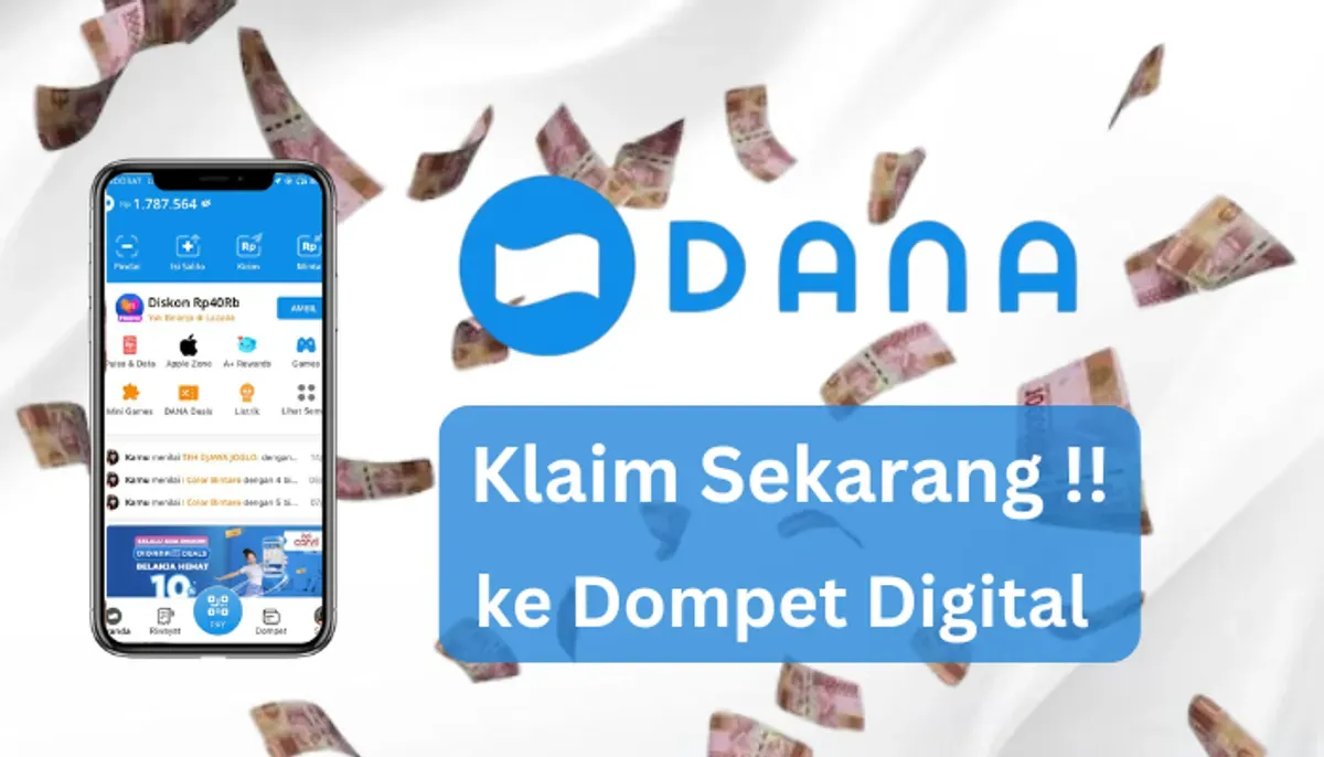 Begini cara nya untuk bisa dapatkan saldo DANA gratis Rp200 ribu dan langsung cair ke akun dompet digital Anda. (Sumber: Poskota | Foto: Aldi Harlanda Irawan)