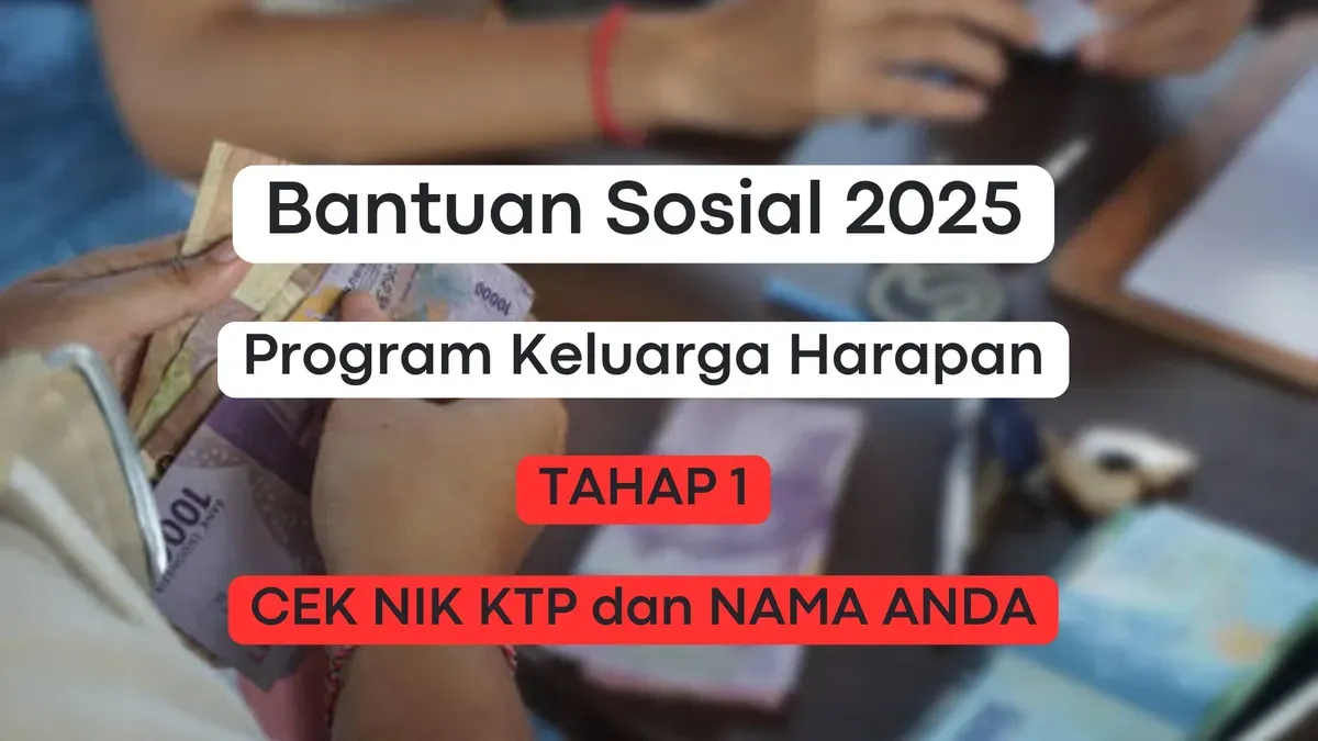 Saldo Dana dari pemerintah disalurkan pemerintah lewat bantuan sosial PKH tahap 1 2025 untuk KPM pemilik nama dan NIK KTP yang telah terverifikasi. (Sumber: Poskota/Herdyan Anugrah Triguna)